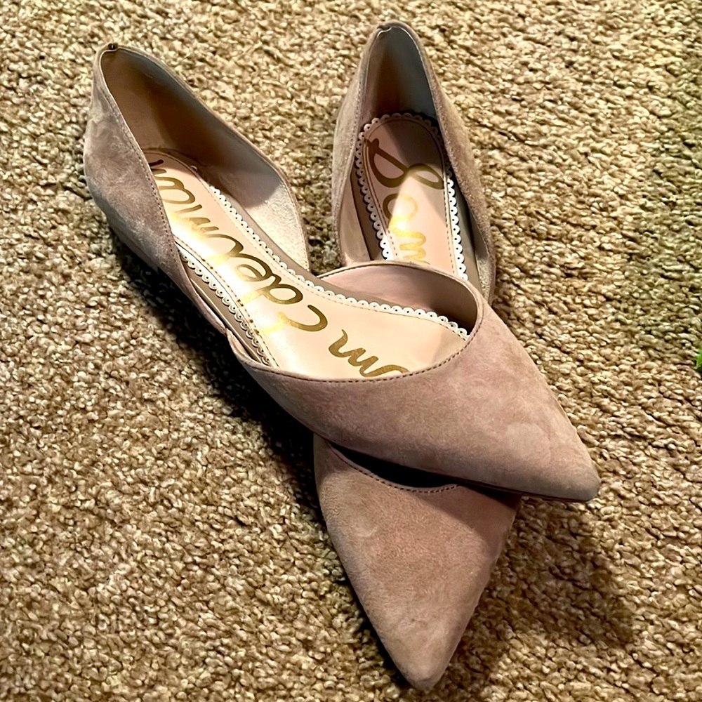 Size 7.5 tan Sam Edelman-flats